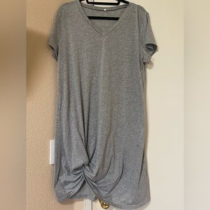 SHEIN Casual T-Shirt Dress Size: 1X
